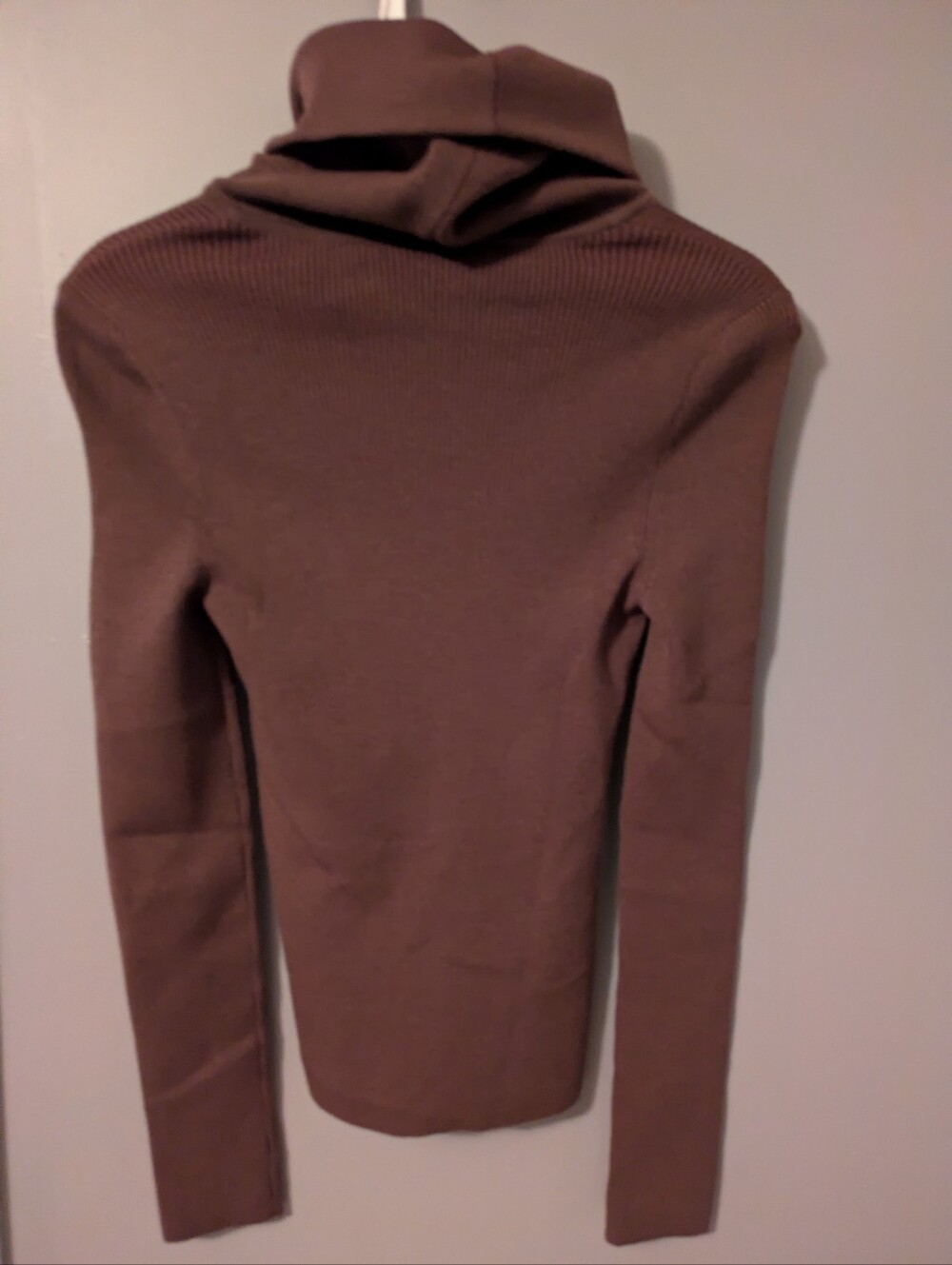 Celine Wool Ribbed Turtleneck M - Picture 4 of 9
